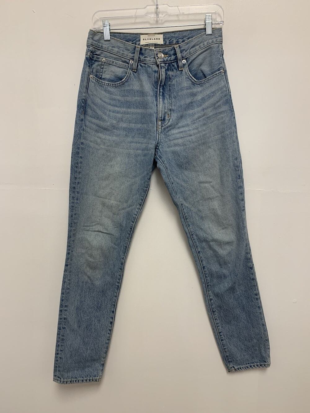 SLVRLAKE Beatnik Ankle Jean In Rockaway Women’s 27 Blue USA Made